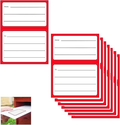 70 Sheets Self Adhesive Mailing Labels Stickers,to/from Address mailing Labels,Return Address mailing Labels for Packages envelopes(4.5 x 3.5 Inch) in Kuwait