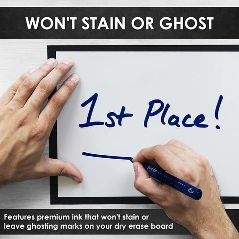 36 قلم تلوين جاف للمسح الجاف من Loddie Doddie، 14 لونًا ساطعًا وجريءًا فريدًا، طرف إزميل، رائحة منخفضة، غير سامة in Kuwait