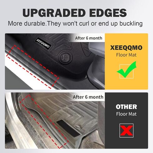Floor Mats & Cargo Liner for 2021-2024 Nissan Rogue S/SV/SL/Platinum (NOT for Rogue Sport) All Weather TPE Protection Floor Liners Full Set with Trunk Mat for 2024 Nissan Rogue Accessories in Saudi Arabia