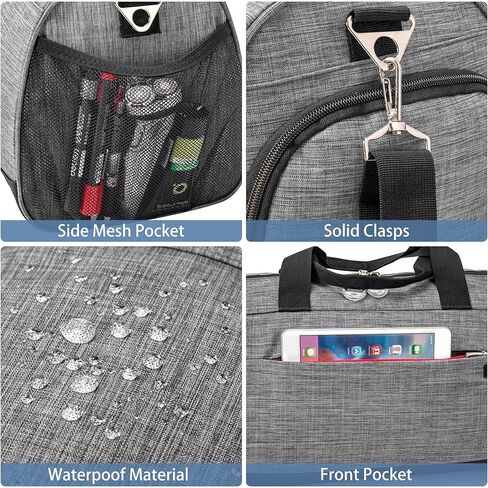 حقيبة Kuston Sports Gym مع حجرة للأحذية، وحقيبة بعجلات وجيب مبلل، وحقيبة رياضية من القماش الخشن طوال الليل in Kuwait