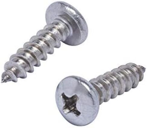 قطارة بولت #8 × 5/8 بوصة برغي خشب فيليبس برأس عموم، (100 قطعة)، 18-8 (304) براغي من الفولاذ المقاوم للصدأ in Kuwait