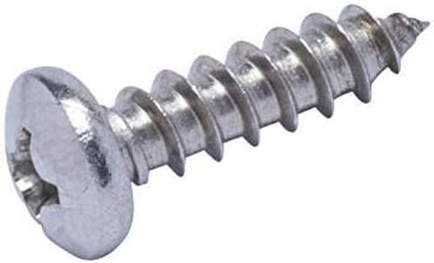 قطارة بولت #8 × 5/8 بوصة برغي خشب فيليبس برأس عموم، (100 قطعة)، 18-8 (304) براغي من الفولاذ المقاوم للصدأ in Kuwait