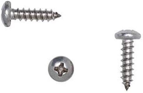 قطارة بولت #8 × 5/8 بوصة برغي خشب فيليبس برأس عموم، (100 قطعة)، 18-8 (304) براغي من الفولاذ المقاوم للصدأ in Kuwait