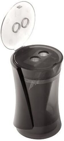 Prismacolor - Premier Dual (2 opening) Pencil Sharpener Manual, Black Color (1 Pcs.) in Saudi Arabia