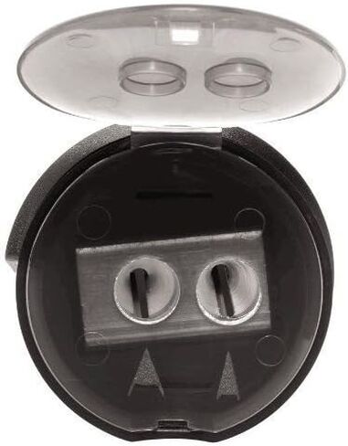 Prismacolor - Premier Dual (2 opening) Pencil Sharpener Manual, Black Color (1 Pcs.) in Saudi Arabia