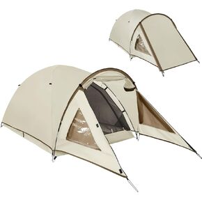 2/4 Person Camping Tent with Porch, Lightweight Waterproof Tent Easy Setup in Saudi Arabia