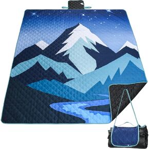 Catalonia Waterproof Picnic Blanket, Extra Large 70 x 80 Inch Outdoor Mat in Saudi Arabia