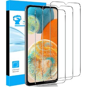 LYWHL 3 Pack for Samsung Galaxy A23 5G Screen Protector, Tempered Glass HD Clear 9H Hardness Protector Film for Galaxy A23 6.6", Anti Scratch Bubble Free Easy Install Case Friendly - Transparent in Kuwait