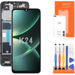 for TCL K24 Screen Replacement for TCL K24 T434D T434W LCD Display Touch Digitizer with Frame Assembly Repair Parts in Kuwait