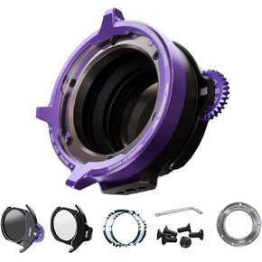 MOFAGE Poco II PL-E Lens Adapter Ring for PL to E Mount Camera Lens Adapter, Fit All PL Lens Filter Size, Quick Change Filter, Build-in ND for Camera in Kuwait