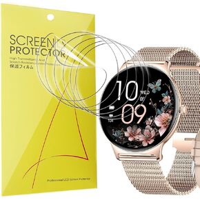 Lamshaw Compatible Screen Protector for LIGE FV12 Smartwatch, 6 Pack TPU Clear Film, 1.43 Inches in Kuwait