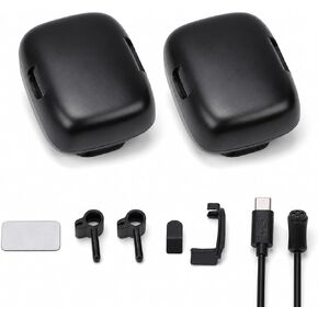 Diyeeni Wearable Charging Station Compatible with Meta Smart Glasses, 800mAh Charge While Wearing Extended Battery Pack, Portable Magnetic Charging Accessories, LED Indicator (Single Battery) in Kuwait