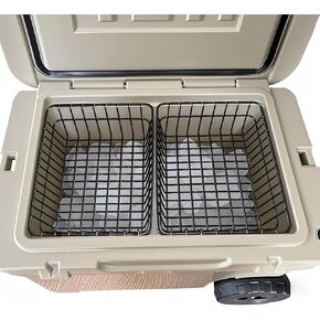 2 Pack Cooler Basket for Yeti Tundra Haul,Stays Food Chilled and Dry, Compatible with Other Cooler Accessories Cooler Locks, Dividers, Ice etc in Kuwait