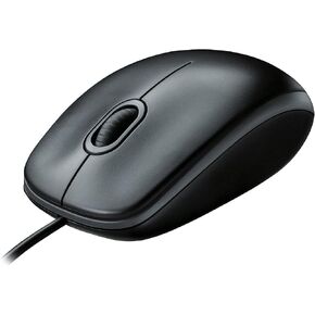 Wired Mouse USB Computer Mouse, Full Size Corded Mouse for Laptop and Desktop, Ambidextrous Design, Plug and Play Office Mouse, Black in Saudi Arabia