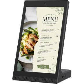 10.1 Inch Android Digital Signage Display, Tabletop Touchscreen Kiosk, Countertop Digital Menu Board with WiFi USB, Desktop Advertising Screen for Restaurants, Retail, Reception in Saudi Arabia