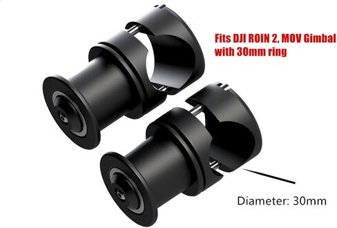 HONGTOO Gimbal Ring Rod Adapter 30mm for DJI Ronin 2 MOV Gimbal Stabilizer Support Ring in Kuwait