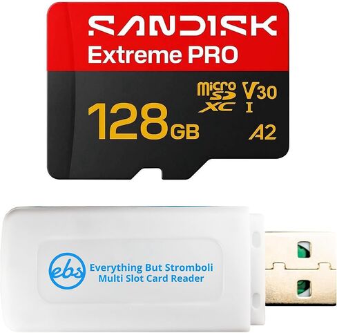 SanDisk 128GB Extreme PRO microSD U3 V30 Memory Card SDSQXCJ-256G-GS6MA in Kuwait