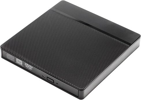 USB 3.0 Type-C External Optical Drive Enclosure, 12.7mm 9.5mm Portable CD-ROM Case for Laptop, Plug & Play Mobile Hard Disk Box in Saudi Arabia