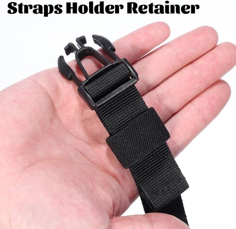 12 Pcs Elastic Belt Keepers Belt Loop Keeper Strap Organizer Nylon Backpack Strap Keeper Holder Retainer Band for 1.5" Wide Belts/Straps in Kuwait