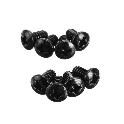 Water Cooling Radiator Fitting Screws Fan Mounting Screw Kit Durable Metal Water Cooling Radiator Screw Kit (Black) in Kuwait