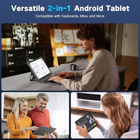 JUNYANG Tablet 11 inch Android 15 Tablets, 256GB ROM 10GB RAM, Octa-Core in Kuwait