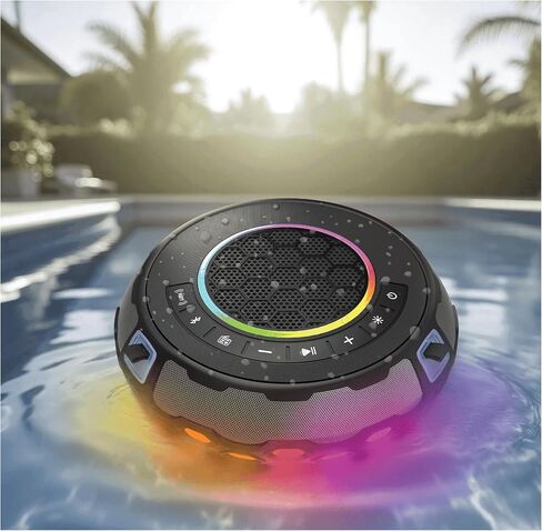 ION Audio HydroGroove Floating Party Speaker Pair with Lights, Waterproof and Powerful Sound (Renewed) in Kuwait