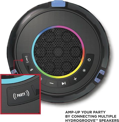 ION Audio HydroGroove Floating Party Speaker Pair with Lights, Waterproof and Powerful Sound (Renewed) in Kuwait