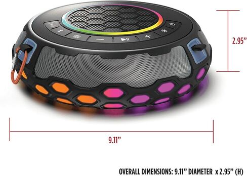 ION Audio HydroGroove Floating Party Speaker Pair with Lights, Waterproof and Powerful Sound (Renewed) in Kuwait