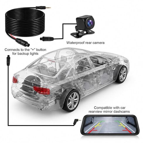 1 Pcs 31FT Backup Camera Extension Cable in Saudi Arabia