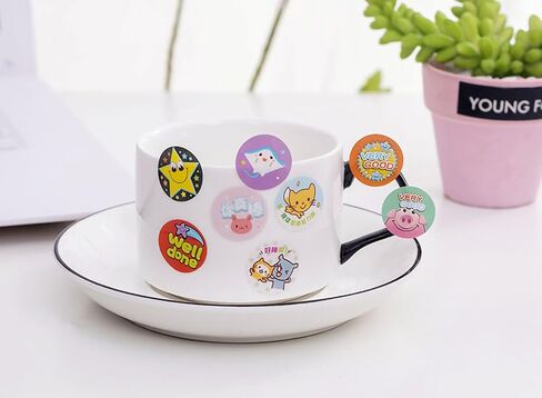 Over 2880 PCS Teacher Classroom Motivational Stickers for Kids Adorable Teacher Cute Stickers for Students Reward Positive Sticker for Class School Supplies Rewards Charts in Kuwait