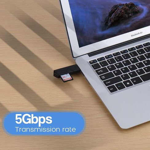 3 in 1 SD Card Reader for iPhone iPad with USB A & Type C SD Memory Card Reader for iPhone/iPad/Android/MacBook/PC/Tablet/Camera/Hard Disk/Flash Drive Plug and Play in Kuwait