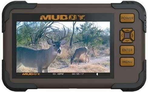Muddy Outdoors SD Card Reader/Viewer w/ 4.3" LCD Screen, Multicolor, One Size (MUD-CRV43HD) & PNY 32GB Elite Class 10 U1 V10 SDHC Flash Memory Card 5-Pack - 100MB/s Read, Class 10, U1 Full HD in Kuwait