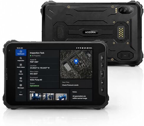 AOZORA K8 Active 8" Rugged Android Tablet, 4G LTE, IP69K, Night Vision in Kuwait