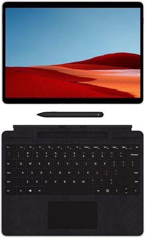 Microsoft Surface Pro X 13in Microsoft SQ1 8GB RAM 256GB SSD WiFi + 4G LTE Black (Renewed) in Kuwait