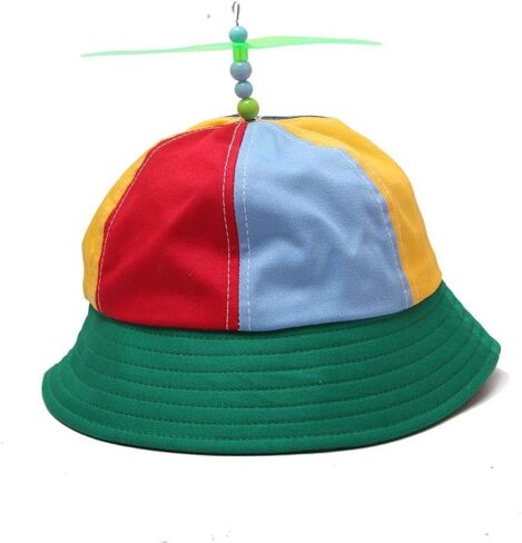 Helicopter Propeller Bucket Hat Beaded Summer Baby Fisherman for Boys Girls Fishing Travel in Kuwait