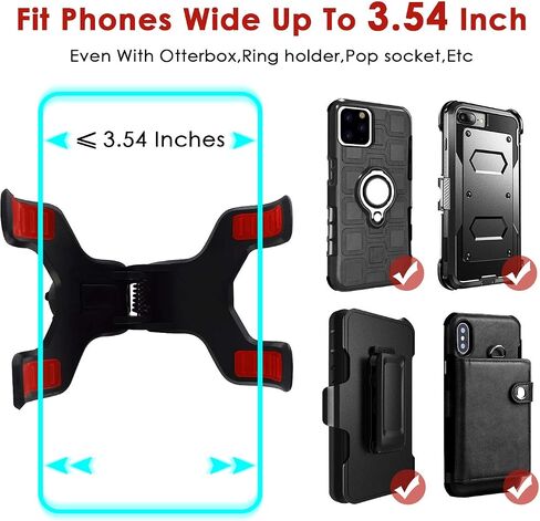 ivoler Car Phone Mount Windshield, Long Arm Clamp Universal Windshield in Kuwait