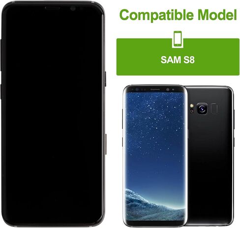TFT Display Replacement Compatible with Sam S8（No Fingerprint Touch Screen Digitizer Assembly with Repair Tools in Kuwait