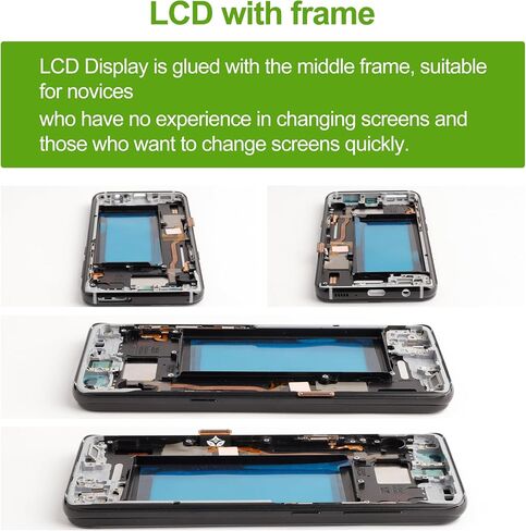 TFT Display Replacement Compatible with Sam S8（No Fingerprint Touch Screen Digitizer Assembly with Repair Tools in Kuwait