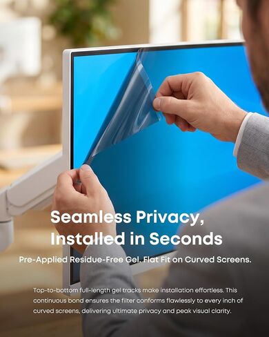 Privacy Screen for Dell SE2426H 24" | Anti Blue Light, 30° View Protection in Kuwait