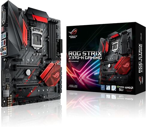 ASUS ROG Strix Z370-H DDR4 ATX Gaming Motherboard in Kuwait