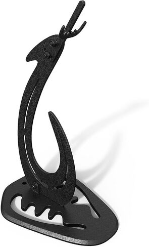 MSSOHKAN European Mount Skull Hanger Stand – Adjustable Deer Skull Mount Display for Table, Desk & Shelf – Heavy Duty Powder-Coated Steel Trophy Holder, Black in Saudi Arabia