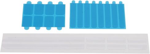 CHICIRIS Privacy Screen Adhesive Strips, Plastic Slide Mount Tabs with Cleaning Cloth for Computer Monitor Laptop Privacy Filter Replacement Kit in Kuwait