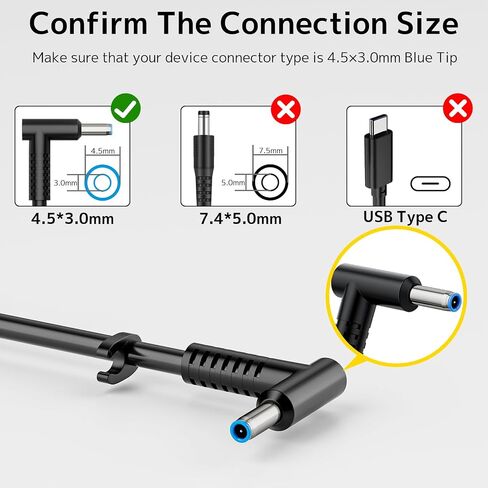 150W AC Adapter Charger Fit for HP ZBook OMEN Victus Pavilion Gaming Laptop in Kuwait
