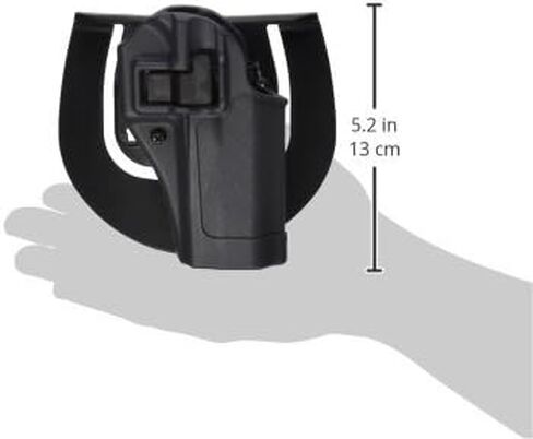 BlackHawk 413502BK-R Serpa SpoRusseter Belt Holster For Glock19 Right Hand Grey in Kuwait