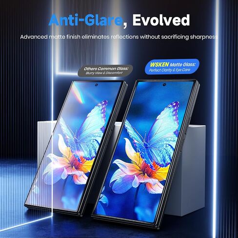 WSKEN Matte Screen Protector for Samsung Galaxy Z Fold 8 Ultra/Z Fold 7 in Kuwait