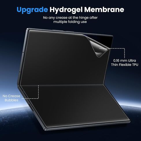 WSKEN Matte Screen Protector for Samsung Galaxy Z Fold 8 Ultra/Z Fold 7 in Kuwait