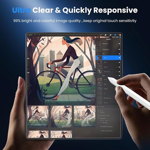 WSKEN Matte Screen Protector for Samsung Galaxy Z Fold 8 Ultra/Z Fold 7 in Kuwait