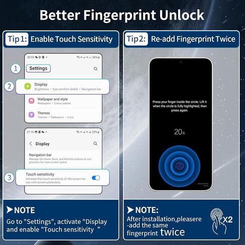 3+2 Pack Privacy Screen Protector And Camera Lens Protection for Galaxy S23 Plus 5G, Anti-Spy 9H Hardness Support Fingerprint Unlock Tempered Glass Screen Protector for Samsung Galaxy S23 Plus in Kuwait