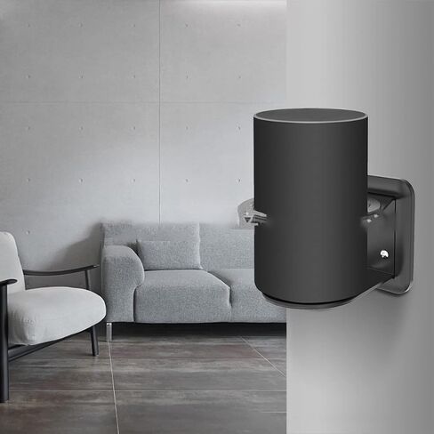 For Alexa Echo / Echo Plus 2 / Google Home Wall Mount ABS Stand, Smart Home Speaker Accessory Rack, 3 in 1 Stand, Save Space for Kitchen, Bathroom and Bedroom (White) ST11 in Kuwait