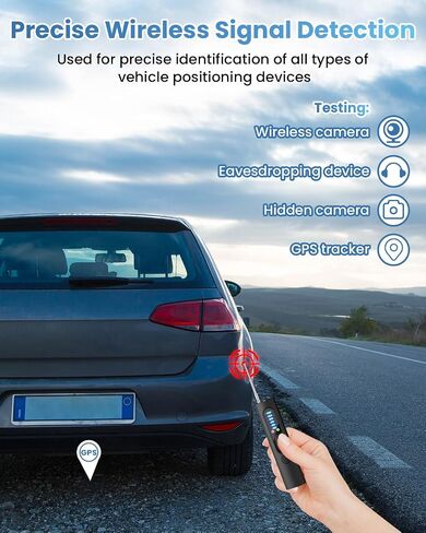 4-in-1 Hidden Camera Detector, Anti-Spy Hidden Device Finder in Kuwait